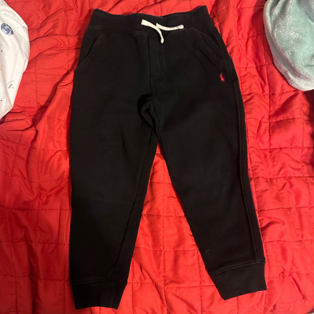 Polo by Ralph Lauren Black Kids Sweatpants
